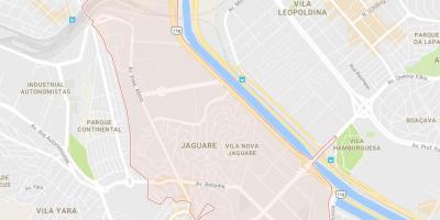 Kart over Jaguaré São Paulo