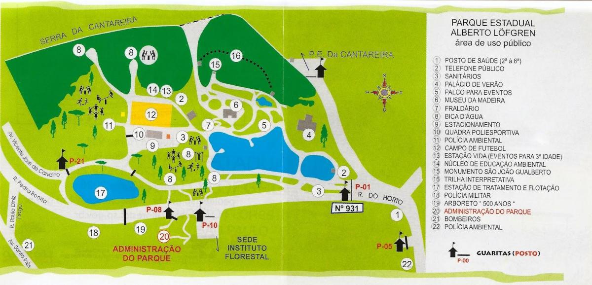 Kart av Alberto Löfgren park