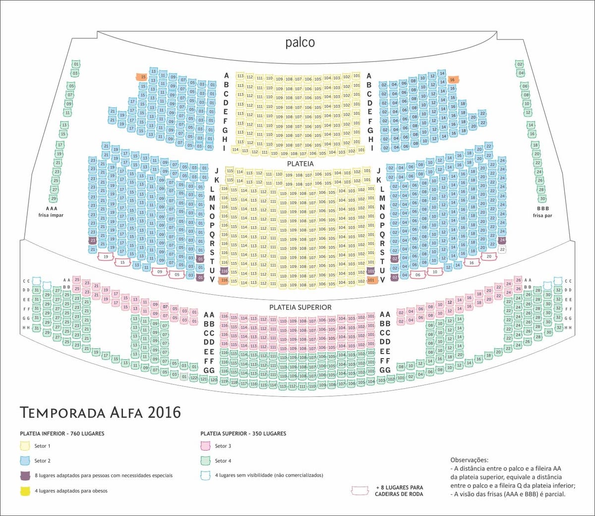 Kart av Alfa São Paulo theater