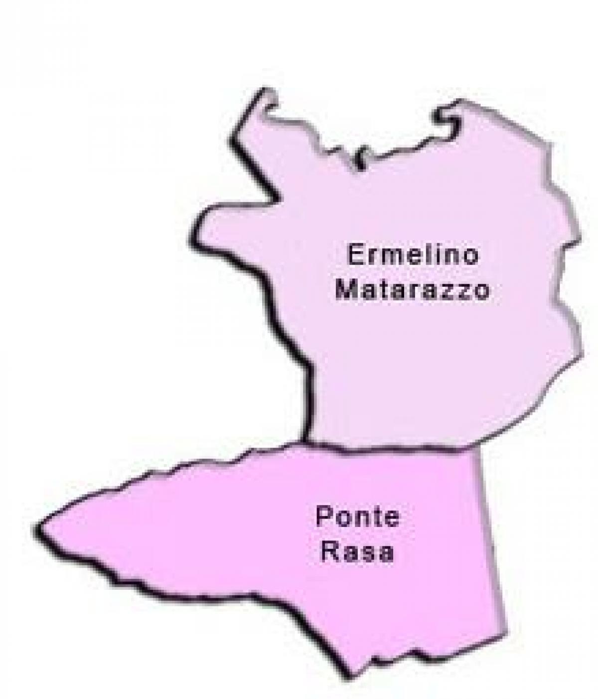 Kart over Ermelino Matarazzo sub-prefecture