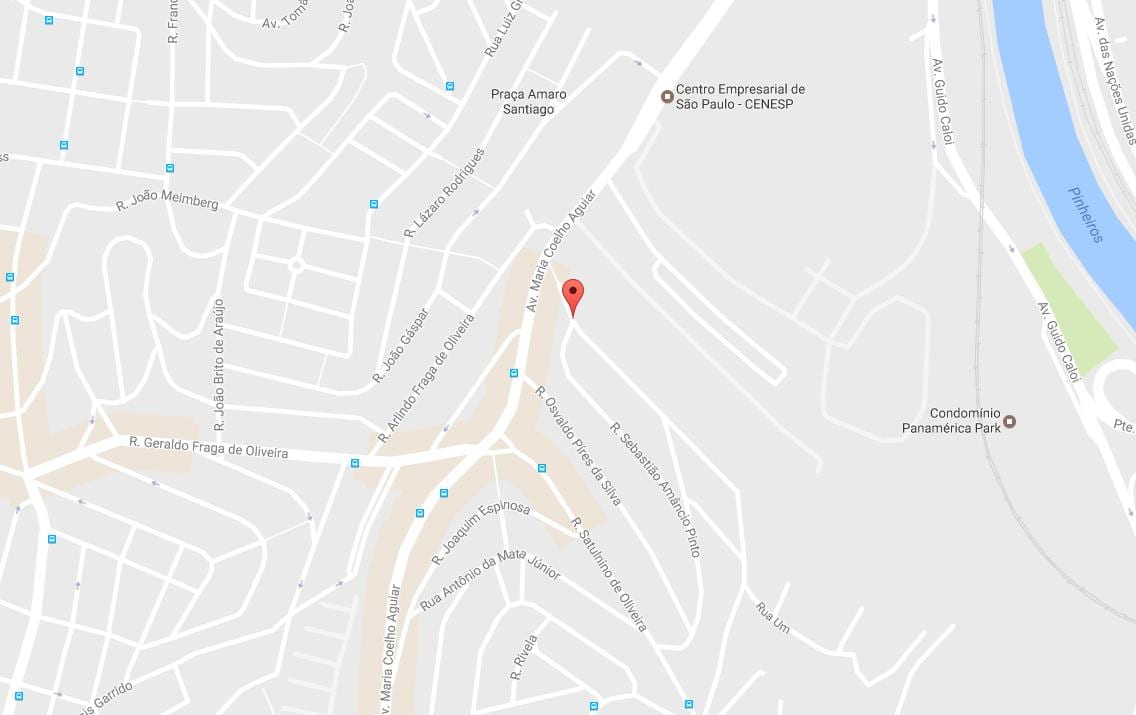 Kart av Jardim São Luís São Paulo