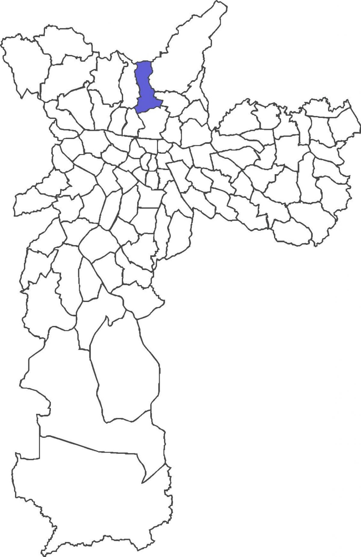 Kart over distriktet Mandaqui