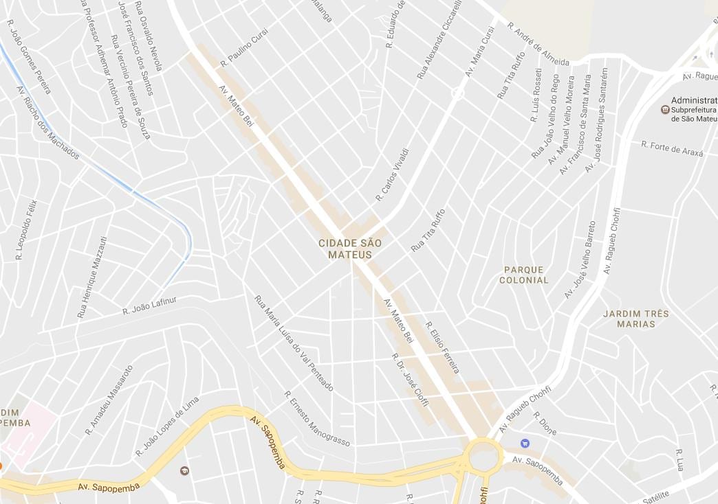 Kart av São Mateus São Paulo