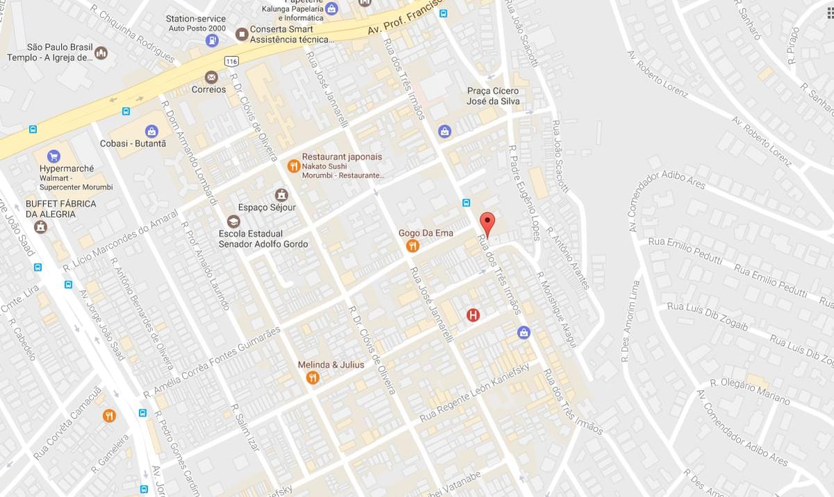 Kart av Socorro São Paulo