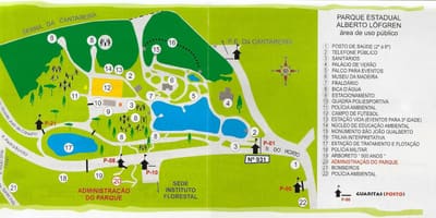 Kart av Alberto Löfgren park