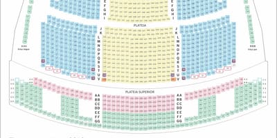 Kart av Alfa São Paulo theater