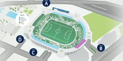 Kart av Allianz Parque - Nivå 3