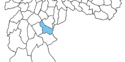 Kart over Cidade Ademar distriktet