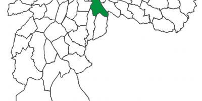 Kart over distriktet Ipiranga