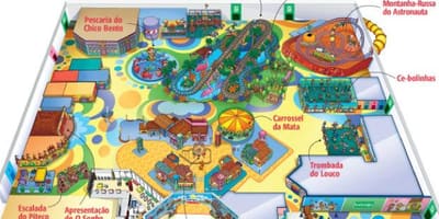 Kart av Monica São Paulo park