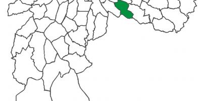 Kart av São Lucas-distriktet
