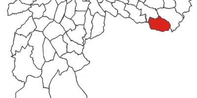 Kart av São Rafael-distriktet