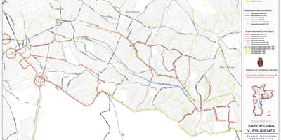 Kart over Vila Prudente São Paulo - Veier
