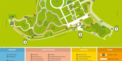 Kart av Villa lobos Park